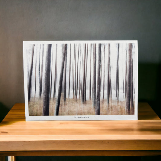 Kunstkort - Skog # 1